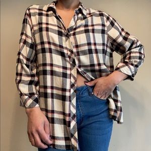 Plaid button up